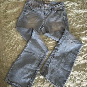 Faded glorygirlslight wash denim jeans Sz 6 (L11)